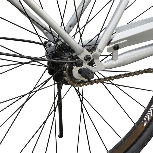 Міський велосипед Spark CITY LIMU 26" &ndash; сталева рама 17", ножне гальмо, багажник і кошик у комплекті 205328 фото