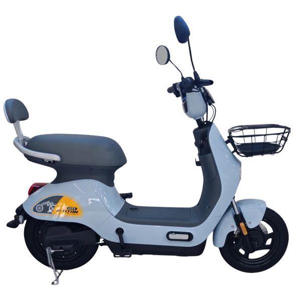 Електровелосипед Titan E-Titan City 14", 1000W/48V/20Ah, швидкість до 45 км/год, сірий 14EC-005175 фото