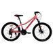 Гірський веслосипед SPARK SKADI 24" MTB сталева рама 12", 21 швидкість, Рожевий 240094 фото 4