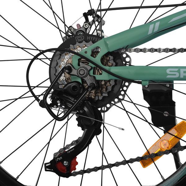 Гірський велосипед SPARK SURF 24", сталева рама 12", 21 швидкість, м'ятний 239216 фото