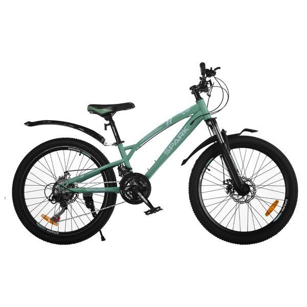 Гірський велосипед SPARK SURF 24", сталева рама 12", 21 швидкість, м'ятний 239216 фото