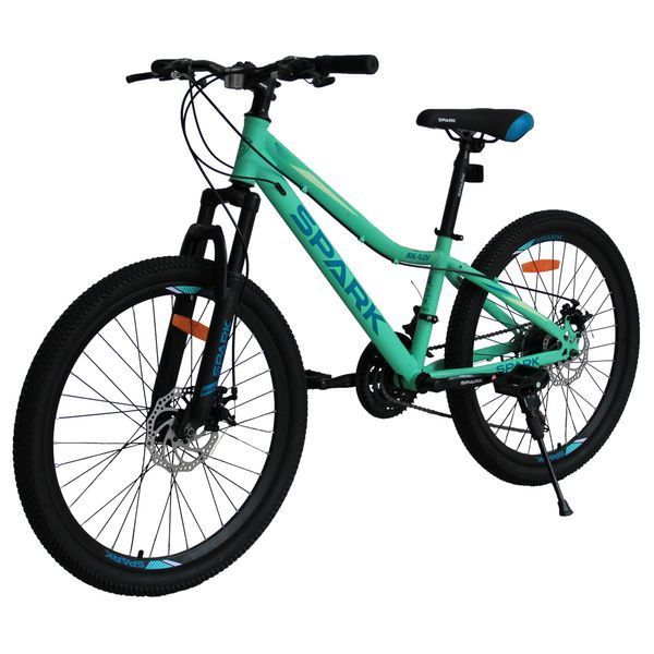 Гірський веслосипед SPARK SKADI 24" MTB сталева рама 12", 21 швидкість, М'ятний 240095 фото