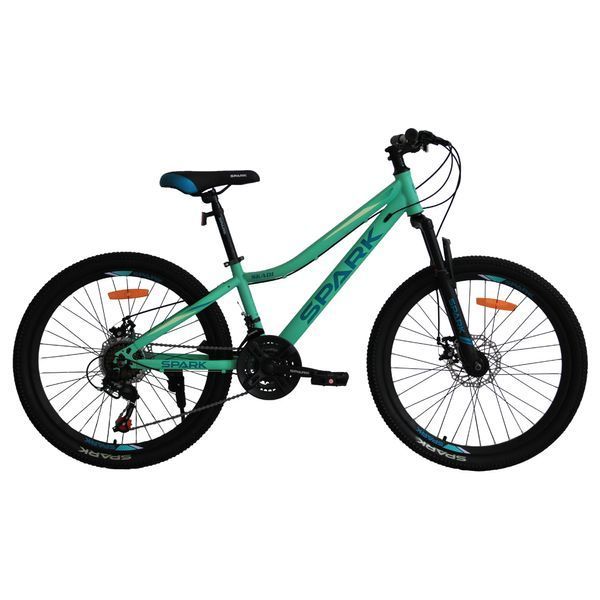 Гірський веслосипед SPARK SKADI 24" MTB сталева рама 12", 21 швидкість, М'ятний 240095 фото