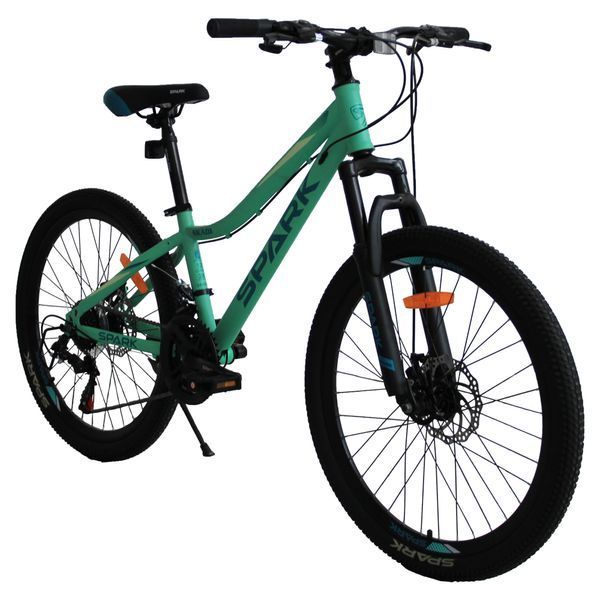 Гірський веслосипед SPARK SKADI 24" MTB сталева рама 12", 21 швидкість, М'ятний 240095 фото