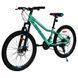 Гірський веслосипед SPARK SKADI 24" MTB сталева рама 12", 21 швидкість, М'ятний 240095 фото 2