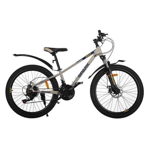 Гірський велосипед SPARK HOLD 24", сталева рама 11", 21 швидкість, сірий 239390 фото