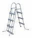 Каркасний овальний басейн Bestway Power Steel 56448 488&times;305&times;107 см з фільтром, тентом, сходами, для сімʼї, ПВХ 56448 фото 4