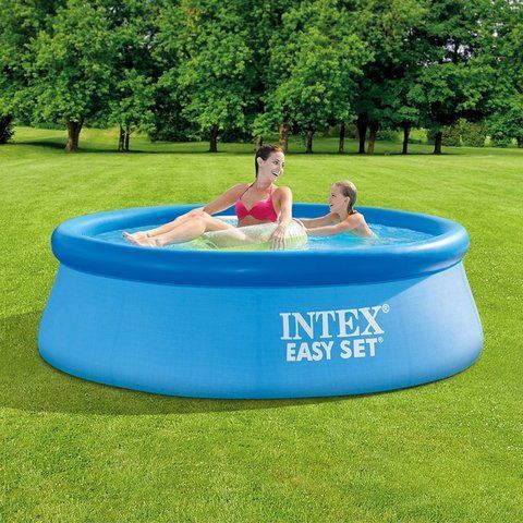 Басейн надувний Intex Easy Set 28110 244&times;76 см сімейний круглий, ПВХ, для дітей і дорослих 28110 фото