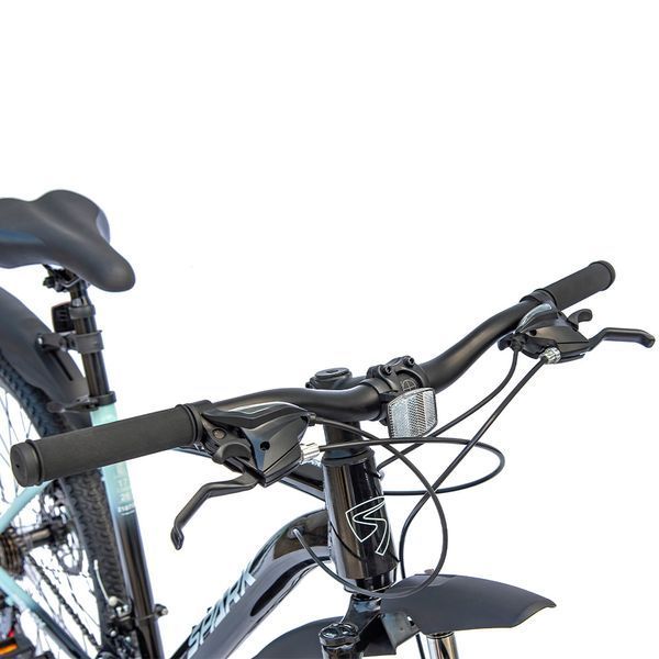 Гірський велосипед SPARK MOUNT 26&Prime; алюмінієва рама 17&Prime;, 21 швидкість, Чорно бірюзовий 218759 фото