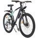 Гірський велосипед SPARK MOUNT 26&Prime; алюмінієва рама 17&Prime;, 21 швидкість, Чорно бірюзовий 218759 фото 5
