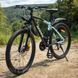 Гірський велосипед SPARK MOUNT 26&Prime; алюмінієва рама 17&Prime;, 21 швидкість, Чорно бірюзовий 218759 фото 1