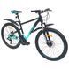 Гірський велосипед SPARK JOY 26" сталева рама 17", 21 швидкість, амортизація, дискові гальма, Shimano, для підлітків і дорослих 222976 фото 5
