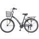 Міський велосипед SPARK CITY REINE 26", алюмінієва рама 17", 7 швидкостей, кошик, багажник, графітовий 246929 фото 5