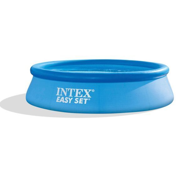 Надувний басейн Intex Easy Set 28120, 305x76 см, 3-шаровий ПВХ, сімейний, 3853 л, синій 28120 фото