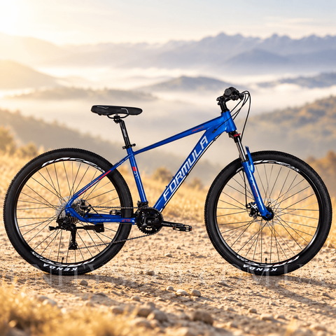 Гірський велосипед Formula ZEPHYR 3.0 27.5", алюмінієва рама 17", 18 швидкостей, синій OPS-FR-27.5-315 фото
