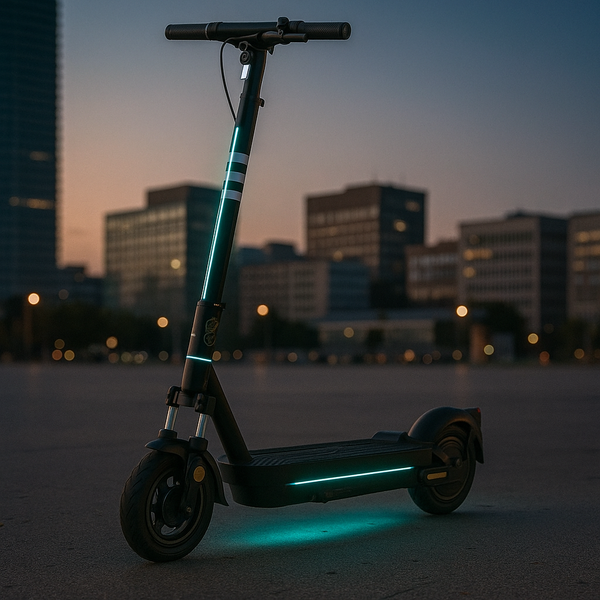 Електросамокат OKAI ES40, 10", 1000W, 38 км/г, 70 км запас ходу, амортизація, IPX5 Чорний ES40-B фото
