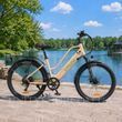 Електровелосипед SPARK E-CITY EASY GO 26" 48V/500W/12,5Ah, сталева рама 17" 35 км/год, Бежевий