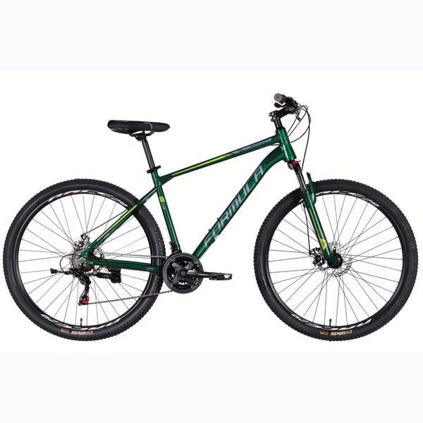 Гірський велосипед Formula MOTION 29", алюмінієва рама 19", 21 швидкість, темно-зелений OPS-FR-29-421 фото