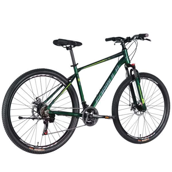 Гірський велосипед Formula MOTION 29", алюмінієва рама 19", 21 швидкість, темно-зелений OPS-FR-29-421 фото