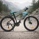 Велосипед гірський SPARK DELIGHT 26&Prime;, алюмінієва рама 15&Prime;, 21 швидкість, Чорно-бірюзовий 218771 фото 1