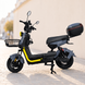 Велосипед з електромотором SPARK BOOST 14", 1200W, 72V 25Ah, швидкість до 50 км/год, сірий із жовтим 249193 фото 1