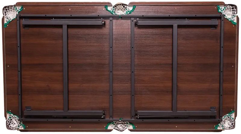 Складаний більярдний стіл Goodwin 8Ft для піраміди, зелене сукно, комплект аксесуарів 2347 фото