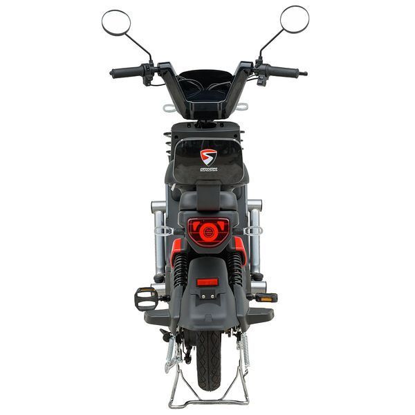 Електровелосипед SPARK TOUR 14" 60V/500W/20Ah, максимальна швидкість 45 км/год, подвійна амортизація, Сірий 227067 фото