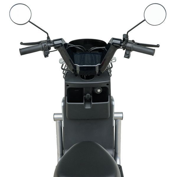 Електровелосипед SPARK TOUR 14" 60V/500W/20Ah, максимальна швидкість 45 км/год, подвійна амортизація, Сірий 227067 фото