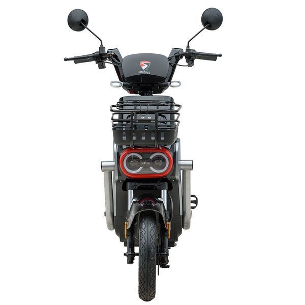 Електровелосипед SPARK TOUR 14" 60V/500W/20Ah, максимальна швидкість 45 км/год, подвійна амортизація, Сірий 227067 фото