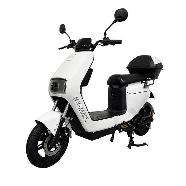 Електровелосипед SPARK EVO 14", 1200W/60V/25Ah, швидкість до 50 км/год, білий 249196 фото