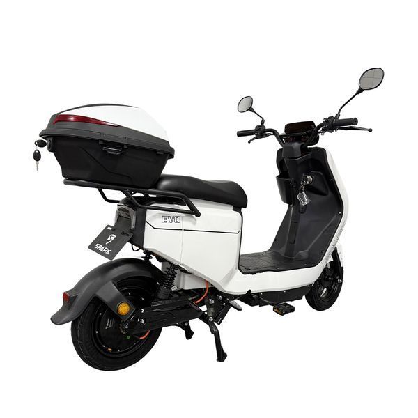 Електровелосипед SPARK EVO 14", 1200W/60V/25Ah, швидкість до 50 км/год, білий 249196 фото