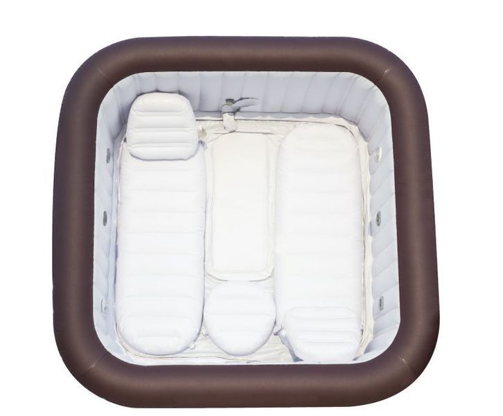 Надувний СПА-басейн Bestway Lay-Z-Spa Maldives 6001U, 201x201 см, Wi-Fi, гідро/аеромасаж 6001U фото