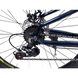 Гірський велосипед CrossBike Roblox 26", алюмінієва рама 13", 21 швидкість, чорний-зелений 26СTA-006522 фото 7