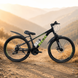 Гірський велосипед CrossBike Roblox 26", алюмінієва рама 13", 21 швидкість, чорний-зелений 26СTA-006522 фото 1