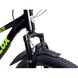 Гірський велосипед CrossBike Roblox 26", алюмінієва рама 13", 21 швидкість, чорний-зелений 26СTA-006522 фото 5
