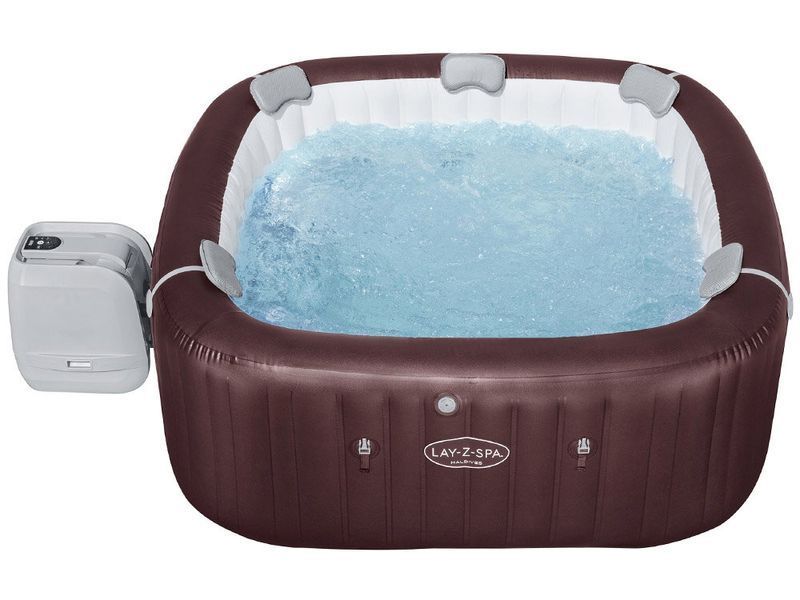 Надувний СПА-басейн Bestway Lay-Z-Spa Maldives 6001U, 201x201 см, Wi-Fi, гідро/аеромасаж 6001U фото