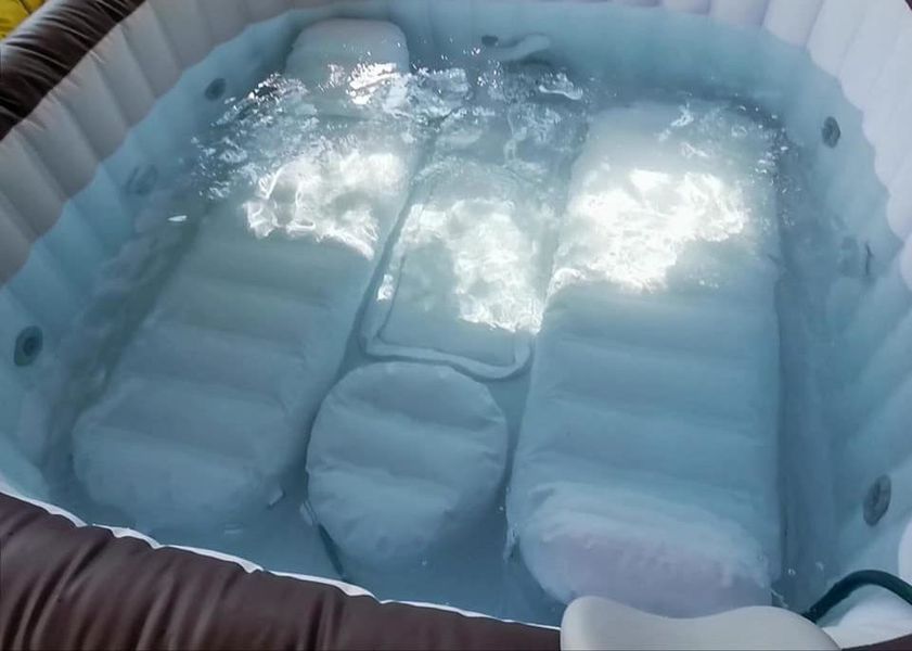 Надувний СПА-басейн Bestway Lay-Z-Spa Maldives 6001U, 201x201 см, Wi-Fi, гідро/аеромасаж 6001U фото